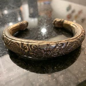 Authentic Asian Dragon Silver Bracelet